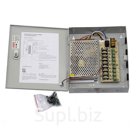 Блок питания метал. BOX 12V/10A/120W/9CH. Вх. 220-240В, 163х163х48, клеммник Смотреть товар на сайте поставщика