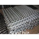 Сетка плетеная оцинкованная рабица 55х55 1.6 мм рулон 2х10 м