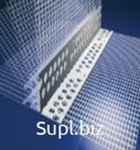 Профиль угловой рулонный  ПВХ с армирующей сеткой 10*10 см (Польша 25м/п/1шт)