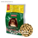 Наполнитель древесный Сибирская кошка "Лесной"для кошек, 5л