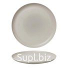 Тарелка с бортом d=16 cм,фарфор "NOBLE" серия "Fine Plus-Light Grey"