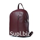 39319 Рюкзак, отдел на молнии, цвет бордо 24х29х11,7см