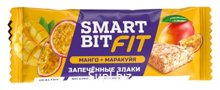 Батончик SMARTBIT FIT запеченные злаки манго и вкус маракуйя