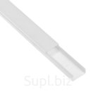 Кабель-канал Урал ПАК, с двойным замком, 20х10, 2 м, бел, КК-19020010-160