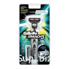 Бритва GILLETTE (Жиллет) «Mach3», с 2 сменными кассетами, для мужчин