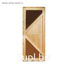 Дверь для бани и сауны "Углы", 170х80