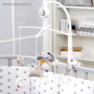 Мобиль музыкальный «Енотик», заводной, мягкие игрушки, 1 мелодия