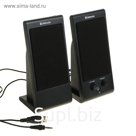 Компьютерные колонки 2.0 Defender SPK-170, 2х2 Вт, USB, черные