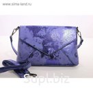 276-52 38118 Женская сумка из эко кожи Ludor Синий