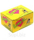 Жевательная резинка Love Is Coconut Pineapple bubble gum (4,2 г * 100 шт)