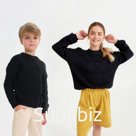 Джемпер детский MINAKU: Casual Collection KIDS, чёрный, рост 122 см