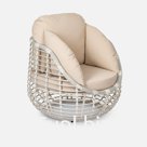 Кресло Lotus (без упаковки) Доминикана, RAL 1013, Jamaica beige