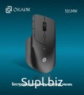 Мышь Оклик 310MW черный/серый оптическая (3200dpi) беспроводная USB для ноутбука (3but)