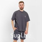 Футболка мужская MIST Men's casual размер 54, графитовый