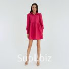 Платье летнее женское MIST размер 46, розовый