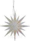 Christmas tree decoration: Ice snowflake, 11.3 x 1 x 11.3 cm, color: multicolor
