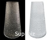 Textured Flower Vase, Size 11x24cm