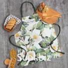 Фартук «Этель» Сamellia, 60×70 см, 100% хлопок, саржа 190 г/м²