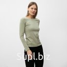 Лонгслив женский, цвет зелёный чай, размер ONE SIZE (42-46)