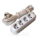 Удлинитель У10-555 с з/к 7м 4 розетки ПВС 3х0,75 2200 Вт, 10А