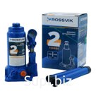 Домкрат бутылочный ROSSVIK V02, грузоподъемность 2 т