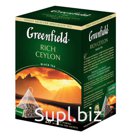 Чай Greenfield "Rich Ceylon", черный, 20 фольг. пакетиков-пирамидок по 2г