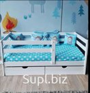 Детские кроватки из массивы берёзы