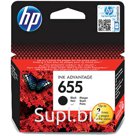 Картридж ориг. HP CZ109AE (№655) черный для DeskJet IA 3525/4615/4625/5525/6525 (550стр)