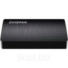 Коммутатор Digma DSW-108GE 8G неуправляемый