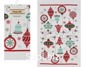 Cotton kitchen towel, 38x63 cm. Collection: Christmas tree decorations.