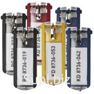 Набор брелоков для ключей Durable, 68*25мм, 6шт., ассорти