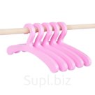 Set of hangers for doll clothes (5 hangers pink) Item: 71888