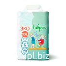 Подгузники- трусики helppo ЭКО размер 6 (XXL) 15-20 кг 20 шт артикул EK100XXL Артикул: 9439
