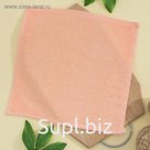 Салфетка махровая, 30х30 см, цвет персик