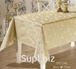 Скатерть ""TABE"" Jackline Люрекс Одно. Размер 160х220