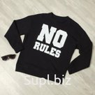 Свитшот «No Rules»