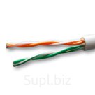 Кабель сетевой витая пара UTP 24AWG 2пары CAT5e 0,50 мм внутренний
