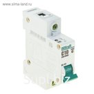 Выключатель автоматический, однополюсный, 10А