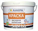 Краска латексная фасадная Лакра, 14 кг