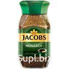 Кофе растворимый Jacobs "Monarch", сублимированный, стеклянная банка, 95г