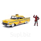 Машинка с Фигуркой 1957 Chevy Bel Air-Hard Top Дэдпул