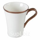 Кружка Porland Copper Line, 340 мл, цвет белый