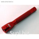 Светодиодный фонарь SolarisF-5, 120 люмен, алюминий, красный