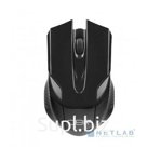 Cbr CM 403 Black, Мышь беспроводная, оптическая, 2,4 ГГц, 800 1200 1600 dpi, 6 кнопок и колесо прокрутки, ABS-пластик, цвет чёрный
