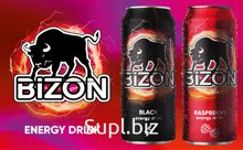 Энергетические напитки «BIZON», 0,449 мл ж/б