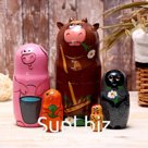 Матрёшка «Домашние Животные»
