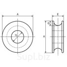 Круглый коуш 13.5x75x23 мм 3СП5