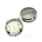 Колпачок в диск Ауди Q7 графит хром 68-78 мм 04111