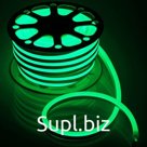 Неоновая светодиодная лента Эра, 20 м, IP67, SMD2835, 120 LED/м, 7 Вт/м, 220 В, свечение зелёное