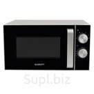 Микроволновая печь Scarlett SC-MW9020S07M, 20л, механическое управление, черная/серебристая